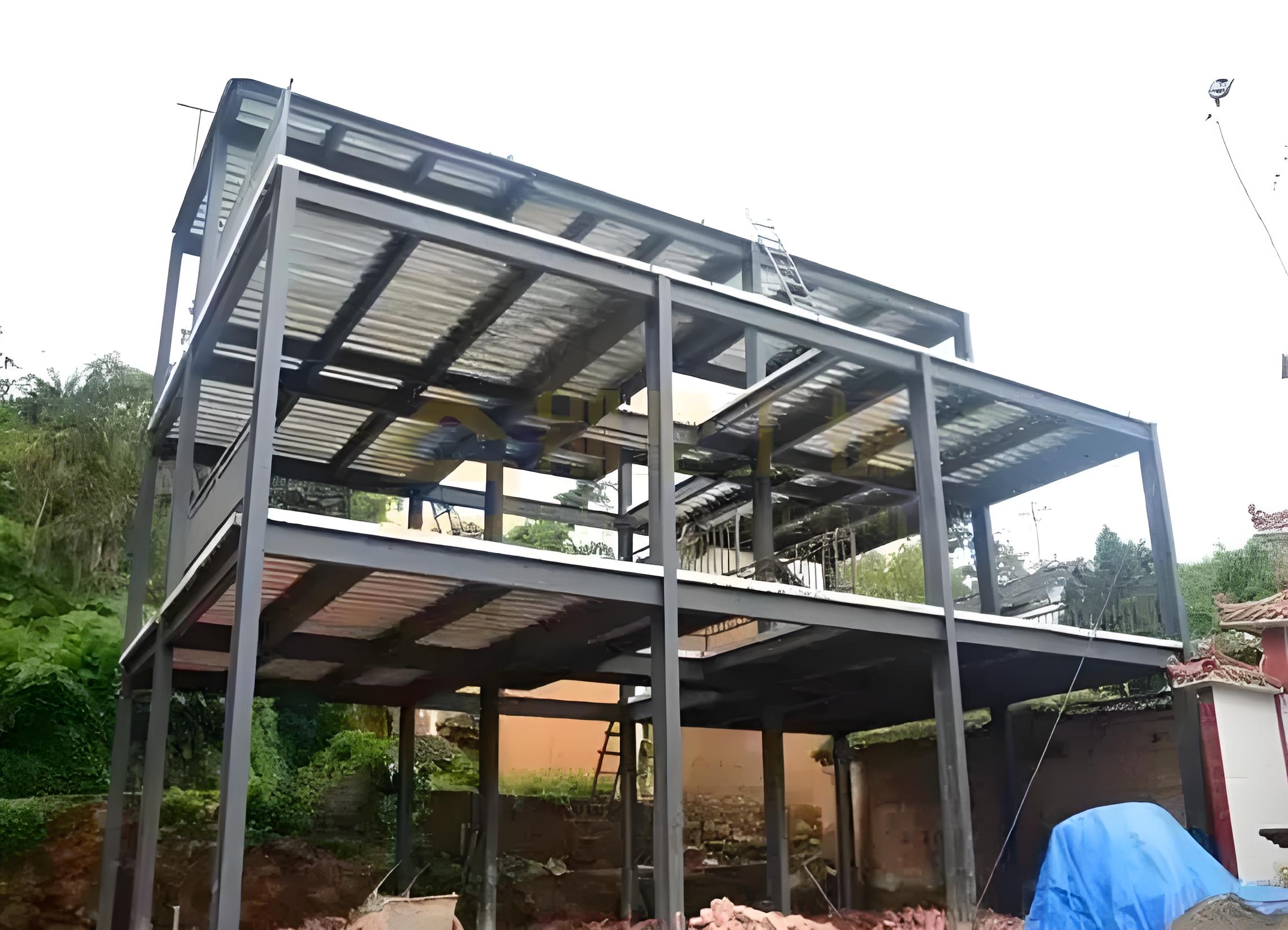 農(nóng)村重鋼別墅施工現(xiàn)場 農(nóng)村重鋼別墅施工現(xiàn)場