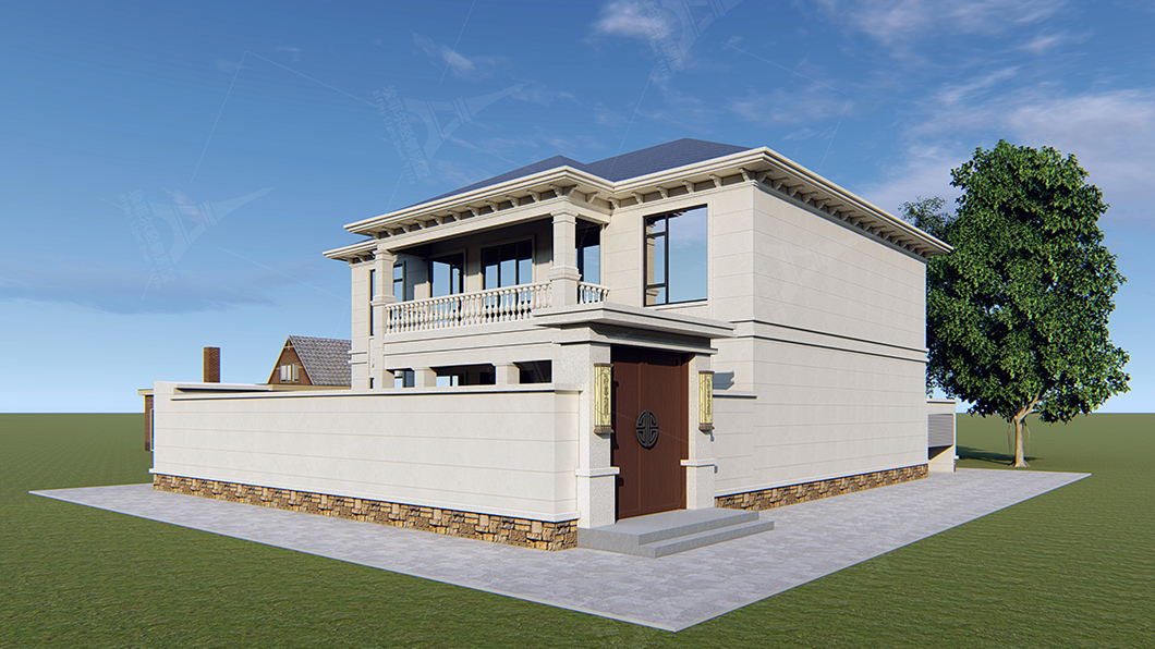 農(nóng)村輕鋼別墅設(shè)計效果圖 農(nóng)村輕鋼別墅設(shè)計效果圖